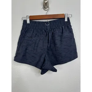 Vuori‎ Clementine Shorts Womens XS Charcoal Grey Abstract Print Running VW367 thumbnail 2