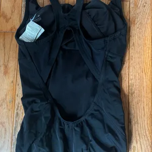 Nike Black Racerback One-Piece Swimsuit thumbnail 5