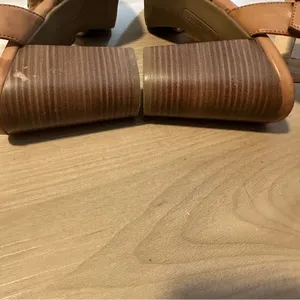 The Limited Platform Sandals Brown 8.5 M Womens Block Heel‎ Woven Ankle Strap thumbnail 7