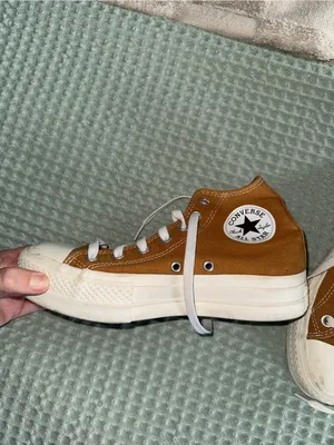 Converse High Top‎ Sneakers in Rust 5M/7W thumbnail 2