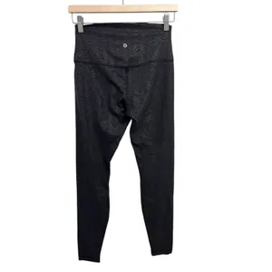 Lululemon Align High-Rise Pant Size 8 Aqueous Emboss Black 28" NWT thumbnail 5