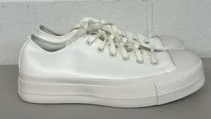 Converse CT sz10 WMN white all star lift platform sneaker shoe 564429c thumbnail 1