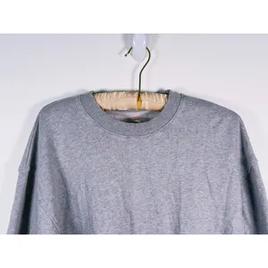 Free People Movement Odette Side Tie Sweatshirt Size M Gray Lounge Barre Raw Hem thumbnail 5