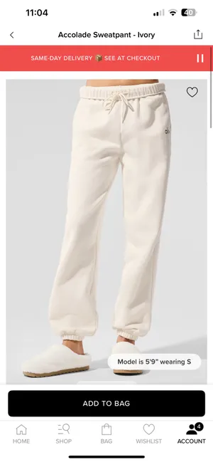 Alo Yoga Accolade Sweatpants thumbnail 10