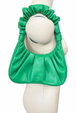 JW‎ PEI Gabbi Ruched Hobo Handbag - Grass green thumbnail 1