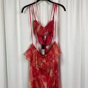 Gianni Bini Cherry Myra Halter Cutout Maxi Dress Sz.10 NWT thumbnail 11