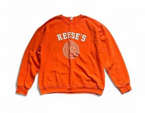 Reese’s Peanut Butter Cup Orange Crewneck Sweatshirt Size XL thumbnail 1