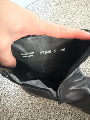Paul Green Women's Black Leather Boots Size EU 6 US 8.5 thumbnail 5
