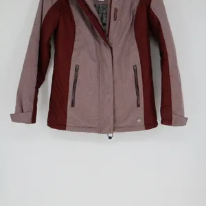 Columbia Women's Snowy Summit Insulated Jacket Size Small Cinder Berry Winter thumbnail 3