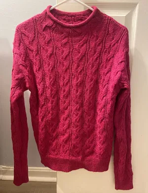 J. Crew Cable mockneck sweater size XS thumbnail 1