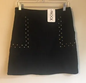 Nwt vintage 1962 medium‎ black skirt thumbnail 1