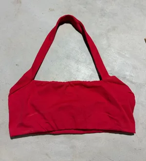 Free people intimately FP Red Halter sports bra XS/s thumbnail 1