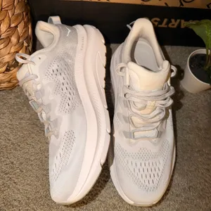 Hoka Light Gray Athletic Shoes thumbnail 2