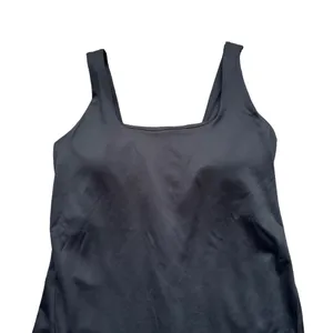 🆕Old Navy Active Black PowerSoft Square Neck Athletic Dress thumbnail 5