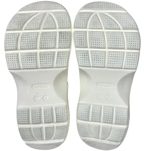Crocs Stomp Platform Clog Women 9 Chalk Off-White Chunky Lug Sole‎ Y2K Gorpcore thumbnail 6