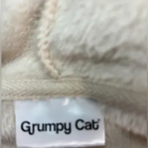 GrumpyCat 3X Cosplay Fleece Zip Front Costume Sleepwear thumbnail 7