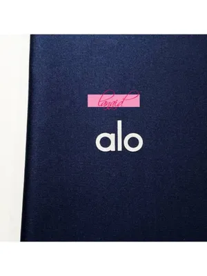 Alo Airlift Strength Extreme High-Waist 7/8 Leggings Navy Hi-Rise Tights Skinny thumbnail 9