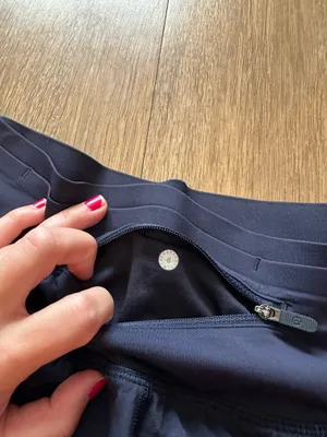 Navy Blue Lululemon Shorts thumbnail 3