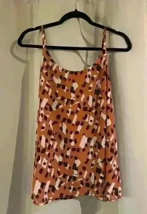 Women’s Orange Staccato Blouse thumbnail 1