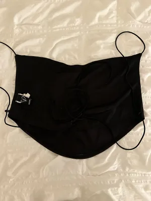 Windsor Black Bandeau Top thumbnail 2