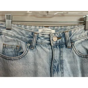 PacSun High Waisted Light Blue Baggy Jeans Women's Sz 24 thumbnail 7
