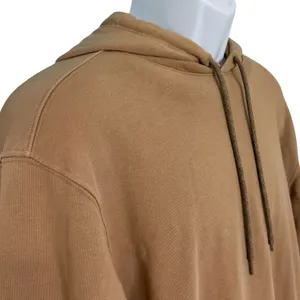 Allbirds Tan Beige Hoodie Organic Cotton Hemp Tencel Sweatshirt Unisex Size L thumbnail 11