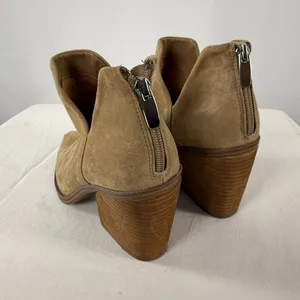Steve Madden Camryn Suede Poined‎ Toe Bootie in Taupe Size 8.5 thumbnail 6