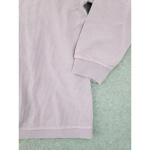 Pressbox Purple LSU‎ Tigers Vintage Wash Pullover Cord Comfy Sweatshirt XL NWT thumbnail 5