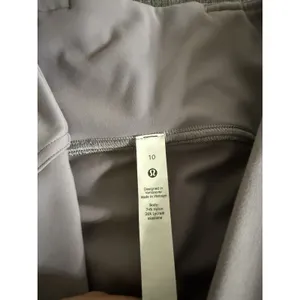 Lululemon Athletica Women's Ankle Yoga Leggings Lavender Solid Stretch Sz 10 thumbnail 8