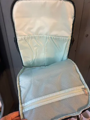 DYPER Women's Gray Baby Bag Backpack with Yellow Accents - New thumbnail 6