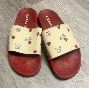 Coach Uli Ladybug Slides size 10 thumbnail 1