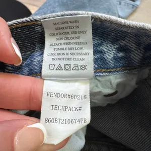 Playboy by PacSun Womens Light Wash All Over Bunny Logo Straight Leg Jeans 25/0 thumbnail 7