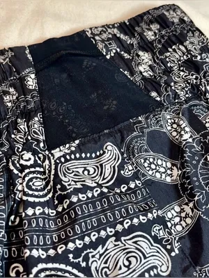 FP Movement Free People Way Home Paisley Printed Shorts Carbon Small NWT thumbnail 7