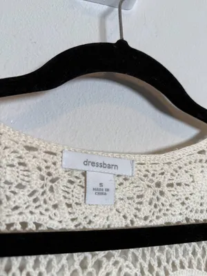Cream Knit Cardigan thumbnail 3