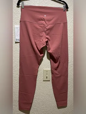 Lululemon NWT Align High-Rise Leggings 28” pants Brier Rose Size 12 thumbnail 5