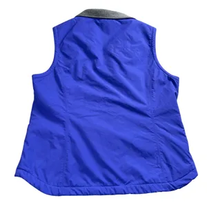L.L. Bean Vest Women Medium Purple Fleece Lined Full Zip Outdoor Gorpcore Hiking thumbnail 2