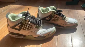 Seafoam Green Jordan Air 4 thumbnail 1