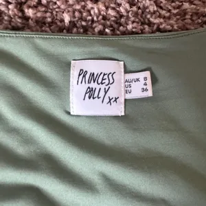 Princess Polly sage green mini dress thumbnail 4