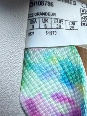 Chacos Chaco Flip Flops Tie Dye Strap Sandals‎ Womens Size 8 thumbnail 2