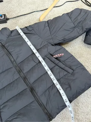 Stoic Women’s Synthetic Insulated Cropped Puffy Jacket in Black S thumbnail 9