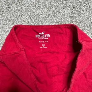 Hollister red strapless tube top thumbnail 2