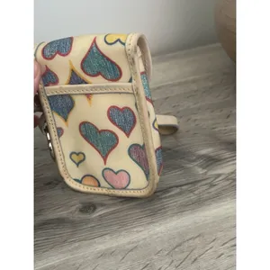 Dooney Bourke Vintage Mini Phone Pouch Flap Wristlet Wallet thumbnail 11
