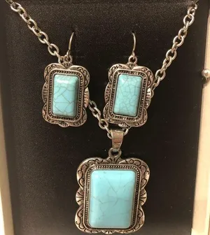 Earrings and Necklace Set thumbnail 1