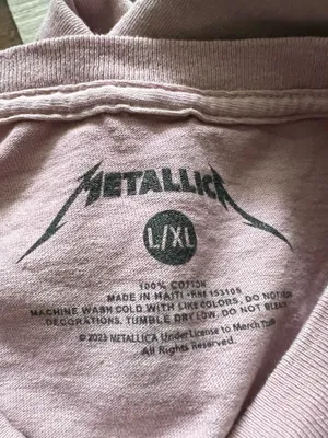 Metallica Urban Outfitters T-Shirt Tie-Dye thumbnail 3