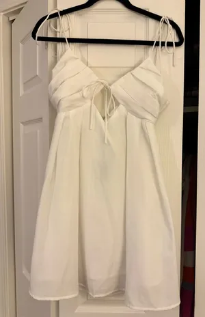 Forever 21 tie mini dress thumbnail 1