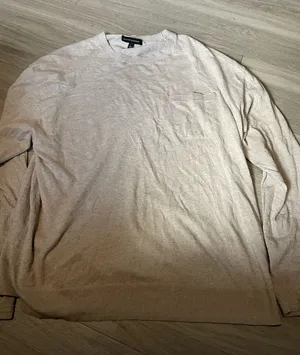Banana Republic Light Beige Crewneck Sweater thumbnail 1