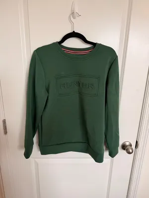 Hunter Embossed Crewneck Sweatshirt Small thumbnail 2