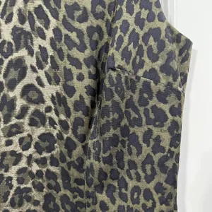 Ann Taylor‎ Size 6 Sheath Dress Animal Print High Neck Sleeveless Lined Back Zip thumbnail 3