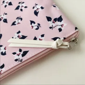 Kate Spade Pink Floral Cosmetic Pouch • Travel Makeup Bag • NWT thumbnail 5