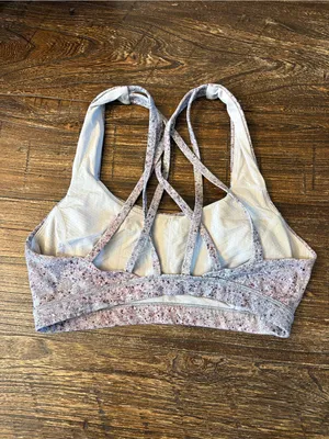 Lululemon Free To Be Serene Bra Womens 6 Summer Haze Multi Excellent Strappy thumbnail 6